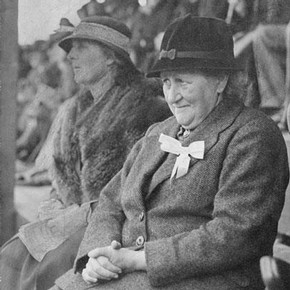 Beatrix Potter at the Keswick Show, 1935, taken by an anonymous photographer, © Frederick Warne & Co. 2006