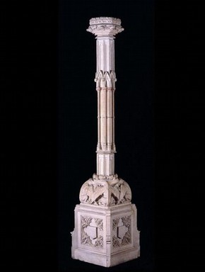 Coade stone candelabra, 1810. Museum no. A.92-1980