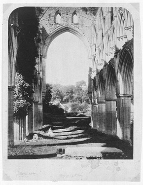Roger Fenton, 'Rievaulx Abbey, Yorkshire', 1854. Museum no. PH.12-1978.