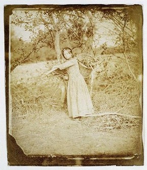 William Sherlock, 'Girl with Basket of Firewood', 1850s. Museum no. 43-1979.