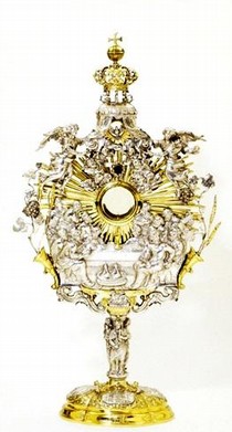 Monstrance, Germany, 1702. Museum no. M.3-1952