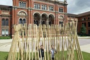 The celebrated Brazilian design duo, the Campana Brothers, with their special commission in the John Madejski Garden