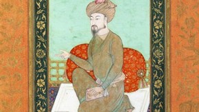 Portrait of Babur, unknown artist, Around 1630, Museum no. IS.37-1972