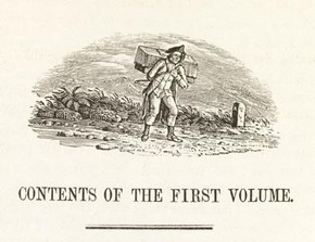 Illustration showing a typical 'chapman', from Thomas Berwick, 'A history of British birds', Newcastle: Printed by J. Blackwell and Co., for R.E. Bewick, 1847 NAL Pressmark: G.28.E.33