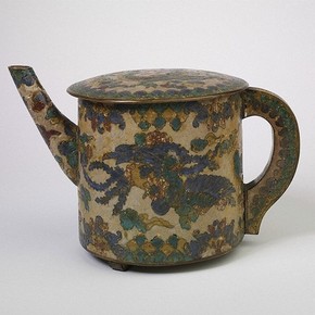 Cloisonné kettle. Museum no: 227-1896