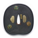 Cloisonné tsuba (hand-guard for a sword). Museum no. M.1629-1931