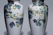 Pair of vases, Andō Company. Collection of Edwin Davies OBE