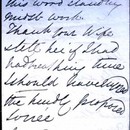 Detail of letter from Julia Margaret Cameron to Mr Cole, May 20 Saturday 1865.