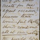 Detail of letter from Julia Margaret Cameron to Henry Cole, 21 February 1866.