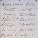 Detail of letter from Julia Margaret Cameron to Henry Cole, 21 February 1866.