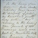 Detail of letter from Julia Margaret Cameron to Henry Cole, 7 April 1868.