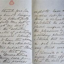 Detail of letter from Julia Margaret Cameron to Henry Cole, 7 April 1868.