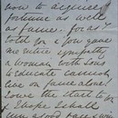 Detail of letter from Julia Margaret Cameron to Henry Cole, 7 April 1868.