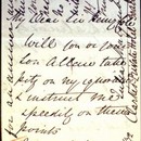 Detail of letter from Julia Margaret Cameron to Henry Cole, 24 December 1872.