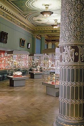 The Silver Galleries from the western entrance