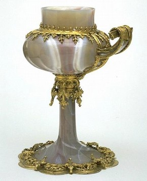 Cup, Germany, 19th century in the style of around 1475. Museum no. 389-1854