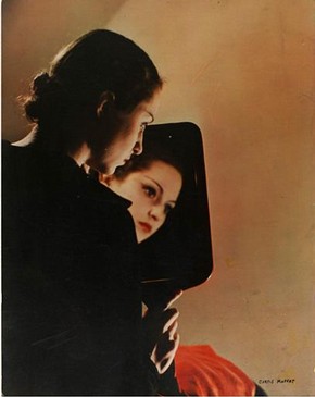 Curtis Moffat, 'Portrait in mirror', about 1930. Museum no. E. 2261-2007