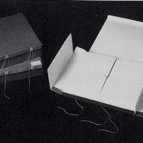 Fig. 6. Papers after cataloguing showing how they are now stored at the V