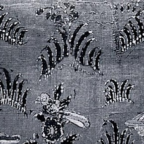 Detail of top edge of fragment, showing putative toes