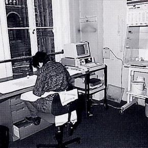 Jane 'Barefoot' in her NAL studio