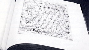 Fig.2. The manuscript released, relaxed and rebound