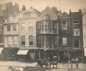William Strudwick, Sir Paul Pindar's House, Bishopsgate Without, London, 1869. Museum no. 67:466