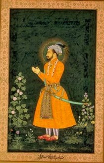 The 'Great Mogul' Shah Jahan, 'Second Lord of the Auspicious Conjunction', about 1630. Museum no. I.M.17-1925.