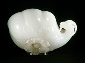 Shah Jahan's jade wine cup, 1657 AD. Museum no. I.S.12-1962