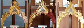 Conservation work in progress