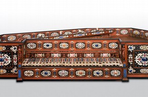 Spinet, Annibale Rossi, Milan, 1577. Museum no. 809-1869