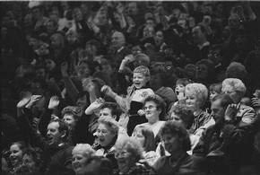 Pantomime audience, Graham Brandon, 1994