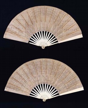 Box renter's fan, late 18th century