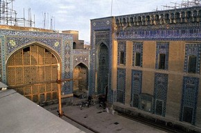 Anteroom to the tomb of Shaykh Safi al-Din, commonly called the Hall of Lamps