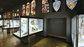 Figure 1. False wall display in the Whiteley Sacred Silver