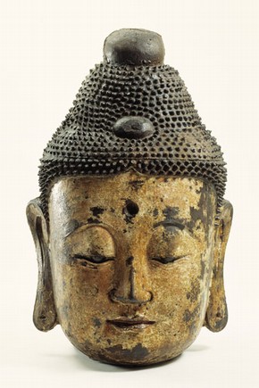 Bronze head, 700-900. Museum no. M.3-1936