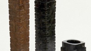 Cong cylinders, 2800-1900 BC. Museum nos. A40, 46, 50-1936