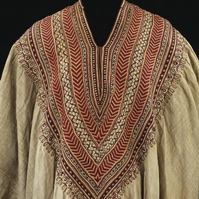 Woman's dress formerly in the possession of Queen Woyzaro Terunesh, 1860s. Museum no. 399-1869