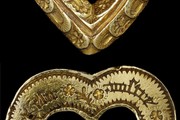 Heart-shaped Brooch, maker unknown, about 1400. Museum no. 86-1899