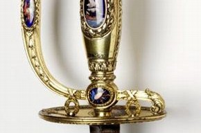 Sword, mark of James Morisset, 1798-9. Museum no. 274-1, 2-1869