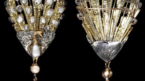 Pendant-brooch (detail), designed by C.R. Ashbee and made by the Guild of Handicraft, About 1900. Museum no. M.31-2005