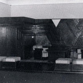 Figure 1. The Frank Lloyd Wright room in the Museum of Modern Art, Kyoto