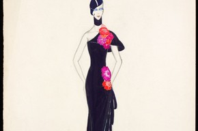 Costume design for a 'Vamp', Victor Stiebel. Museum no. S545 - 1983