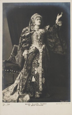 Ellen Terry as Queen Katherine in ‘Henry VIII’, Photographer unknown, 1892