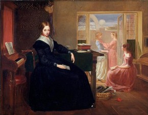 Richard Redgrave R.A., 'The Governess', 1844. Museum no. FA.168[O]