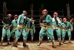 Still image from a production of 'A Christmas Carol'