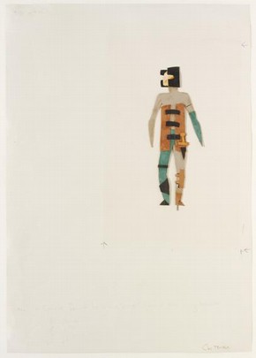 Costume design for Williamn Shakespeare's 'King Lear', 1955. Museum no. Circ.73-1960