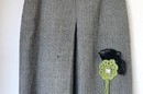 Nichola Prested. Altered dogtooth skirt