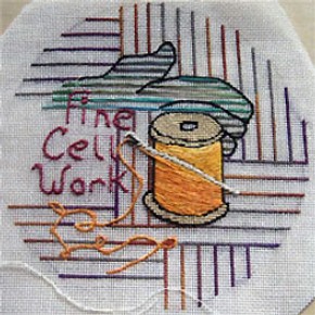 Figure 4: Canvas work circle. 2008. Image courtesy of Fine Cell Work, London.
