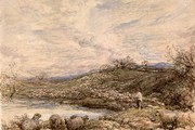 John Linnell, 'Collecting the Flock', 1862. Museum no. 136-1892