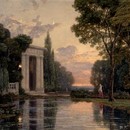Francis Oliver Finch, 'The Twilight Wal'. Museum no. FA 646